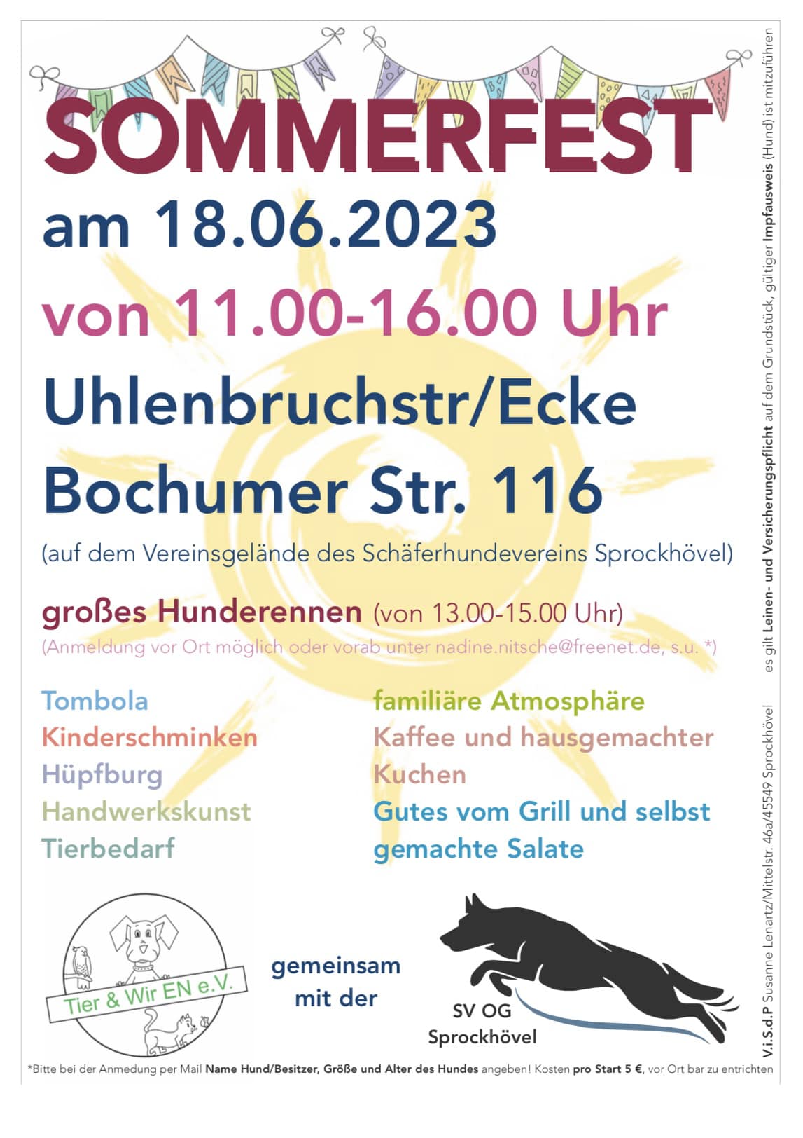 2023 Sommerfest Tier und Wir